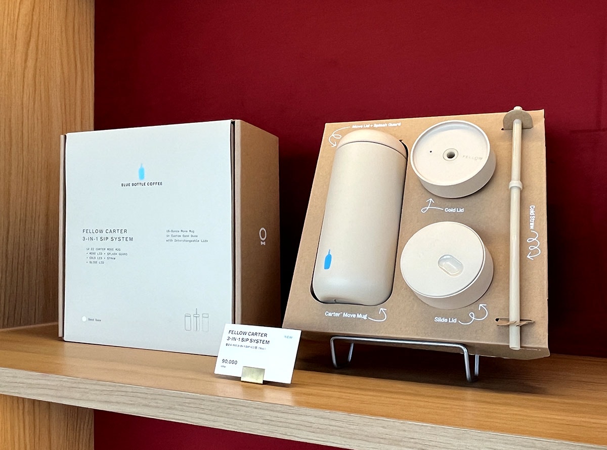 藍瓶咖啡釜山民樂店 Blue Bottle Busan Millak Cafe｜水營江景第一排，新世界百貨散步15分鐘河景咖啡攻略與必喝冰拿鐵
