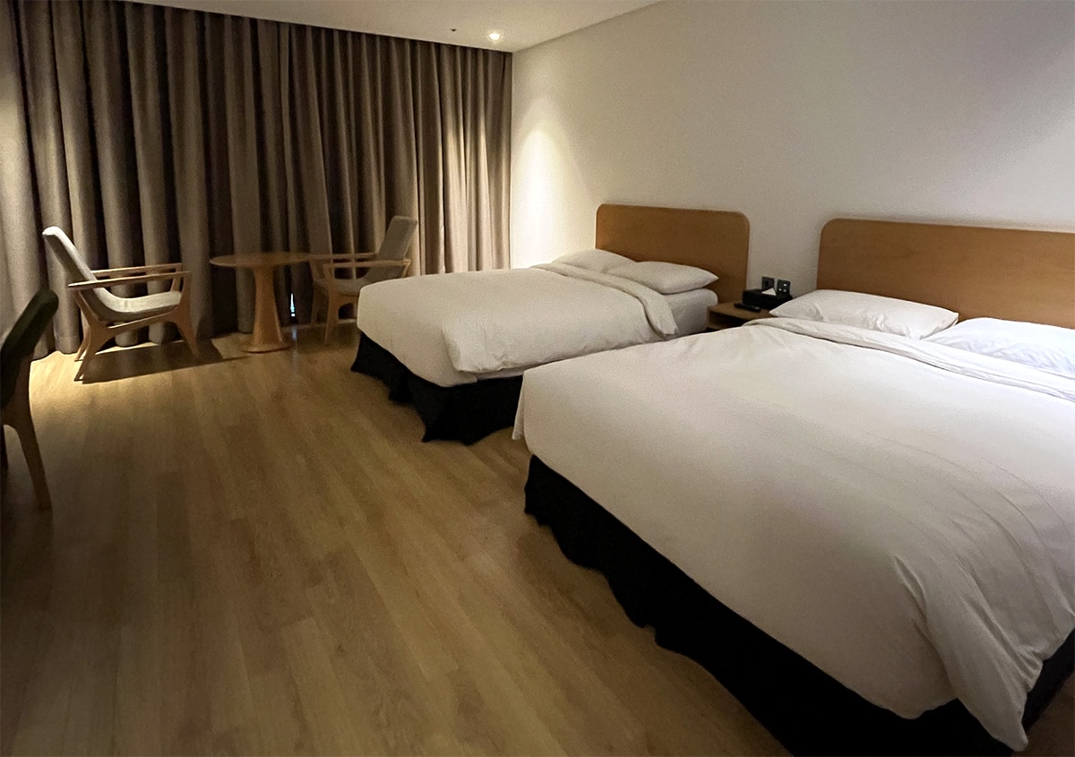 釜山住宿推薦 | 海雲台 Best Western 最佳西方酒店，四人房空間寬敞，走路 3 分鐘到海灘、對面就是海雲台傳統市場！