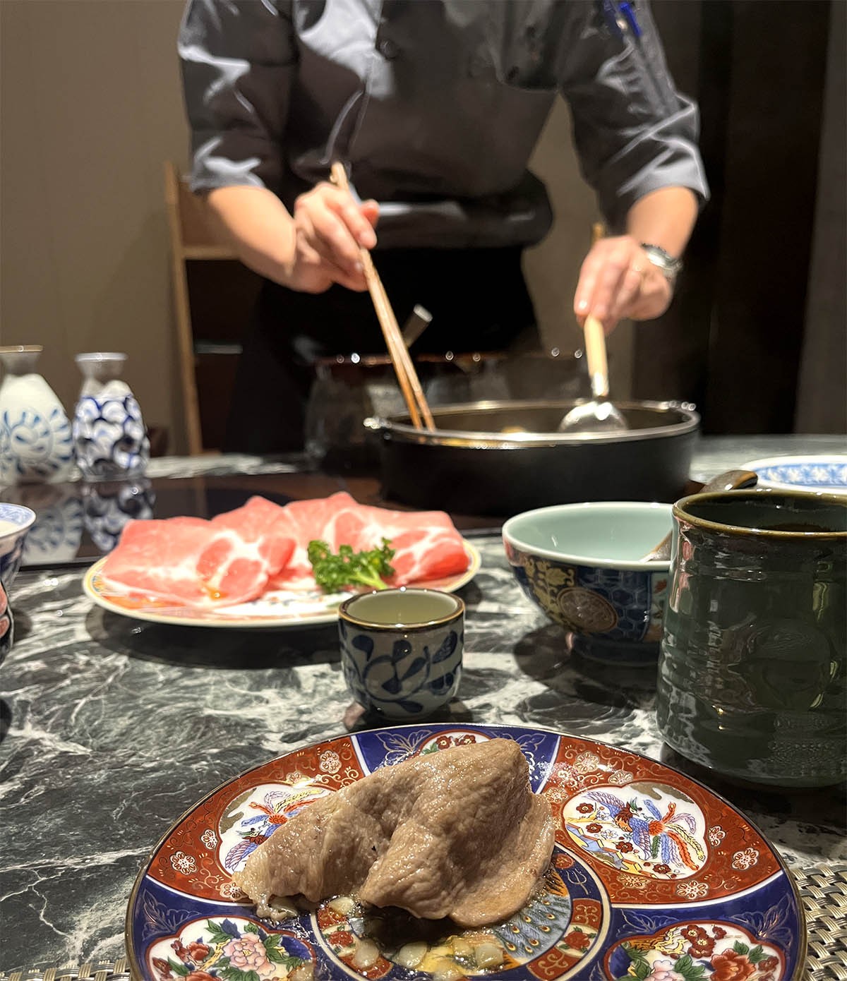 祇園.禪院壽喜燒｜私藏京都味！台北大安區關西風壽喜燒，台北名店橋山壽喜燒姐妹店，包廂預約制，台北壽喜燒第一名
