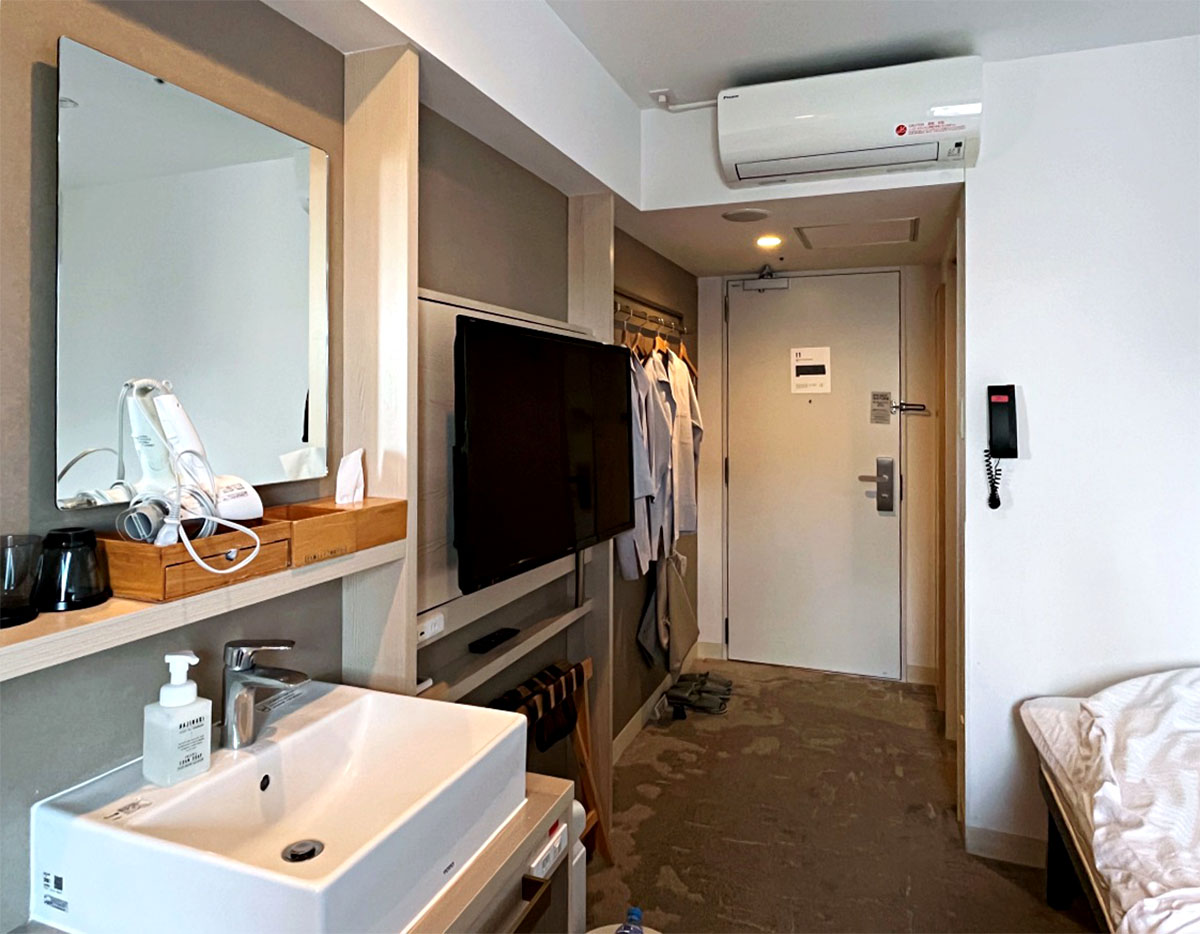 熊本住宿推薦 | REF 熊本船舶酒店 REF Kumamoto by Vessel Hotels，辛島町站步行 1 分鐘，免費溫泉、飲料吧，下樓就是商店街！